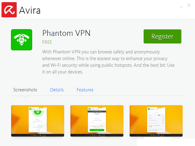 Avira Phantom VPN Pro Key 2021